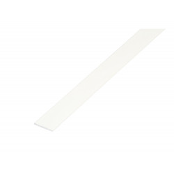 Pletina 1mt.  Aluminio 15x3mm. Blanco de Amig