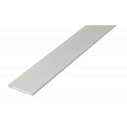 Pletina 1mt. Aluminio 15x3mm. Plata de Amig