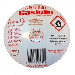 comprar Cartucho Gas Butano Castolin 730240 Min 2 online - Castolin