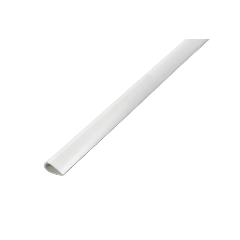 Sujetapapeles 1mt. PVC 15x6mm. Blanco de Amig Sujetapapeles 1mt. PVC 15x6mm. Blanco de Amig