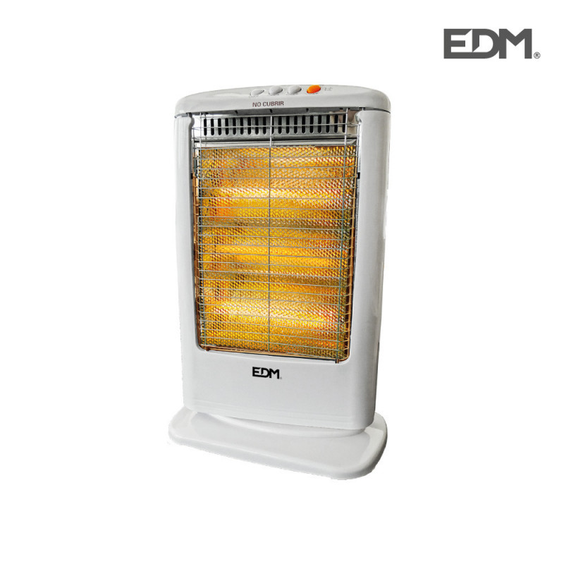 Estufa de cuarzo - modelo economico - anti-vuelco - 400-800-1200w - edm Estufa de cuarzo - modelo economico - anti-vuelco - 400-800-1200w - edm