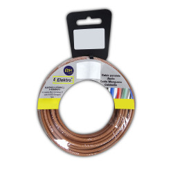 comprar Carrete cablecillo flexible Marrón 6mm x 10mts Edm online - EDM
