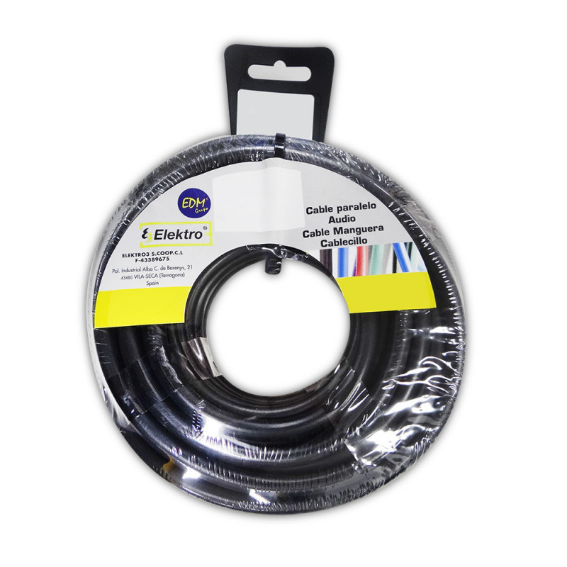 comprar Carrete cablecillo flexible Negro libre-halógeno online - EDM comprar Carrete cablecillo flexible Negro libre-halógeno online - EDM