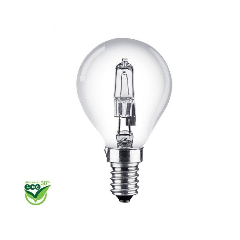 Bombilla halogena esferica "energy saver" e14 42w (equ. 60w) clara Bombilla halogena esferica "energy saver" e14 42w (equ. 60w) clara