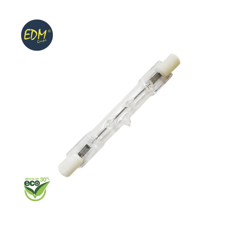 Bombilla halogena lineal 78mm "energy saver" 80w 220/240v (equ. 100w) edm Bombilla halogena lineal 78mm "energy saver" 80w 220/240v (equ. 100w) edm