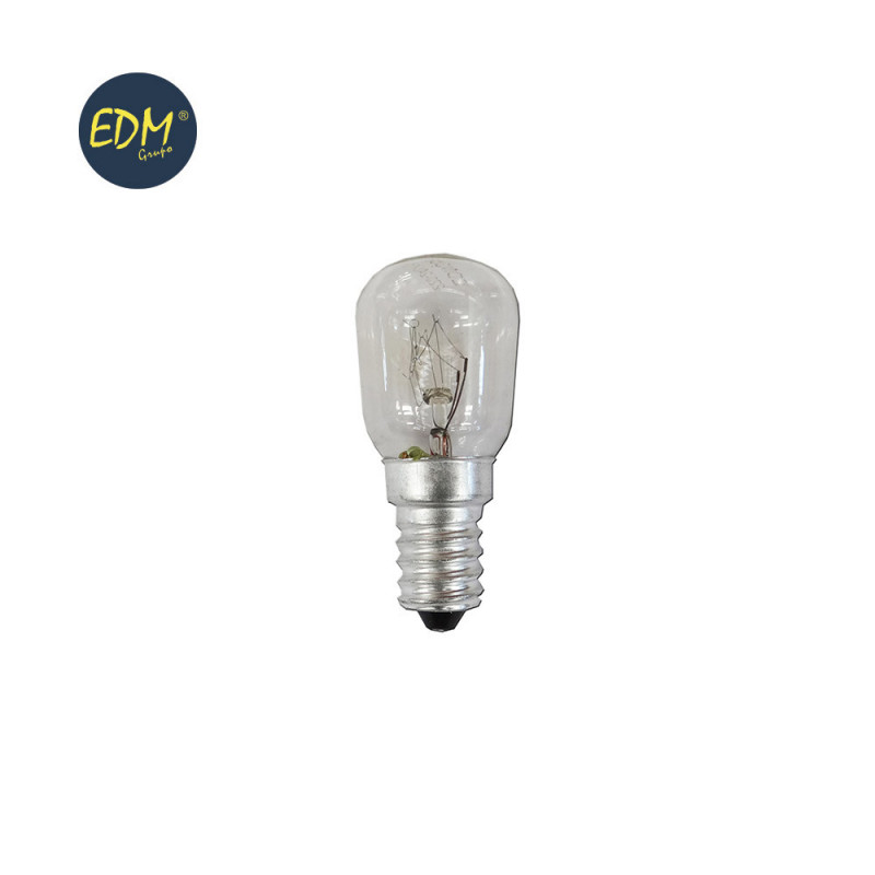 Bombilla frigorifico 15w e14 220/240v edm 5,5x2,3cm Bombilla frigorifico 15w e14 220/240v edm 5,5x2,3cm