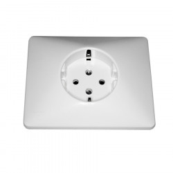 comprar Base t-tl 25a 250v con placa Edm online - EDM