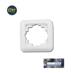 comprar Marco un elemento empotrar serie term bolsa blister Edm online - EDM