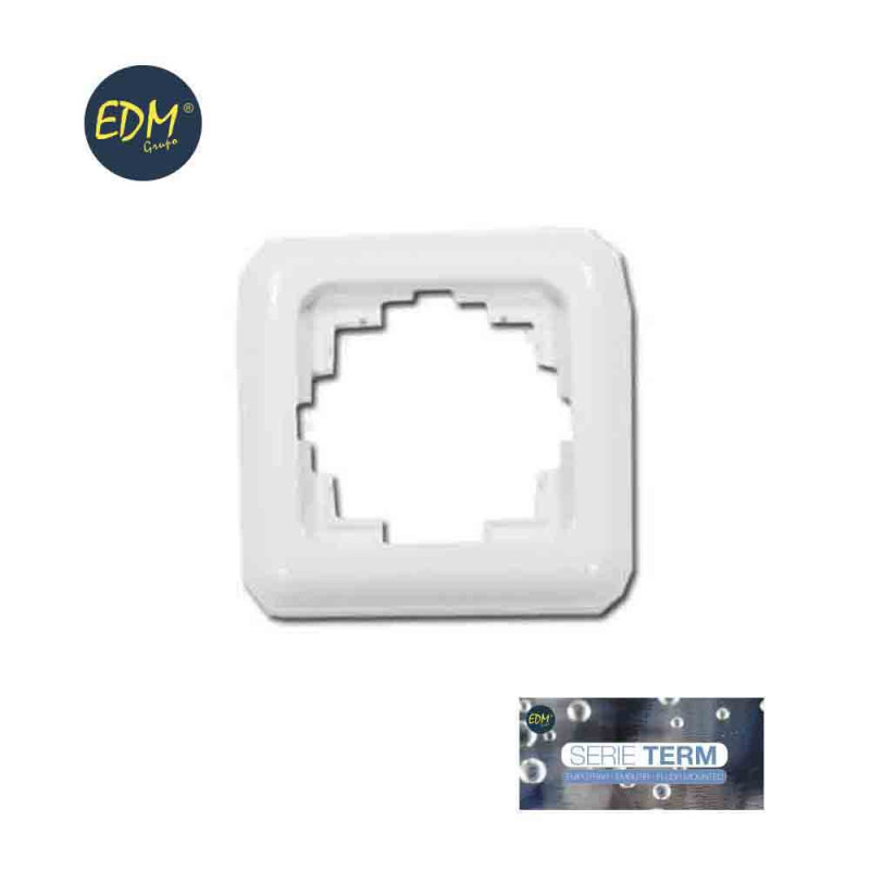 comprar Marco un elemento empotrar serie term bolsa blister Edm online - EDM