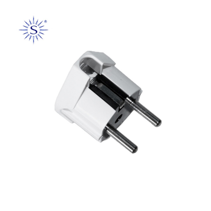 Clavija schuko t/tl s/lateral 4,8mm 16a Clavija schuko t/tl s/lateral 4,8mm 16a