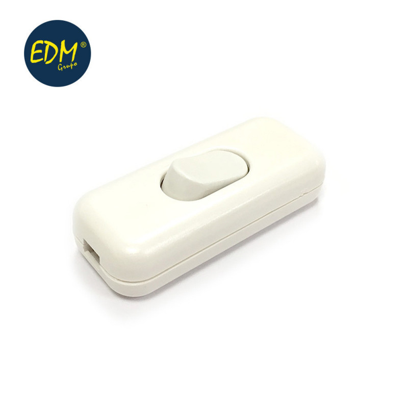 Interruptor de paso blanco edm Interruptor de paso blanco edm