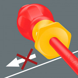 comprar Destornillador Aislado Plano 1.6X80X200 mm Wera online - Wera