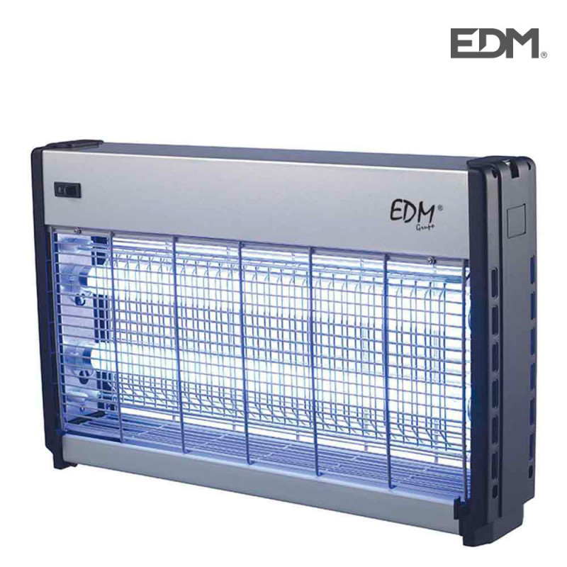 Mata insectos profesional 2x20w edm Mata insectos profesional 2x20w edm