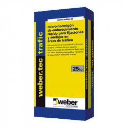 WeberTec Trafic 25Kg. Gris