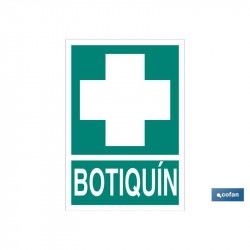 comprar Señal informativa luminescente "Botiquín" de Cofan online - Cofan