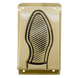 comprar Placa Pisa Puerta 147x98mm Latón Satinado Micel online - Micel