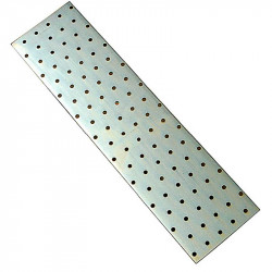 comprar Placa Recta Perforada 240x80mm Zincado Micel online - Micel