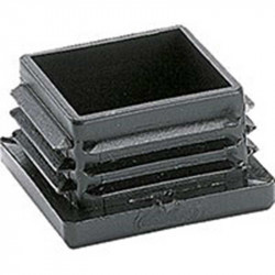 comprar Contera Pata Cuadrada Aletas 60mm Negro Micel online - Micel