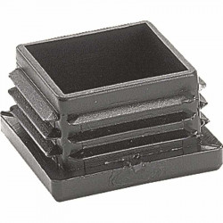 comprar Contera Pata Cuadrada Aletas 50mm Negro Micel online - Micel