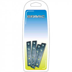 Placa Recta 40x15mm Zincado Brimic