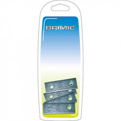 comprar Placa Cartela 50x17mm Zincado Brimic online - Brimic