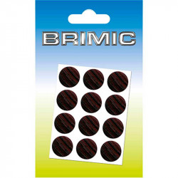 comprar Tapón Adhesivo Cabeza Tornillos 17mm Wengué Brimic online - Brimic