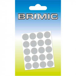 comprar Tapón Adhesivo Cabeza Tornillos 13mm Cromado Brimic online - Brimic