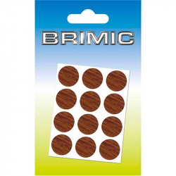 comprar Tapón Adhesivo Cabeza Tornillos 17mm Nogal Brimic online - Brimic