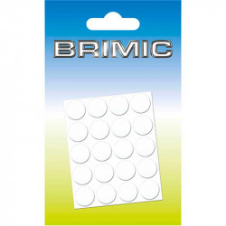 comprar Tapón Adhesivo Cabeza Tornillos 13mm Blanco Liso Brimic online - Brimic