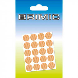 comprar Tapón Adhesivo Cabeza Tornillos 13mm Roble Claro Brimic online - Brimic