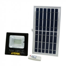 FOCO SOLAR 25 W. CON MANDO A DISTANCIA Ayerbe