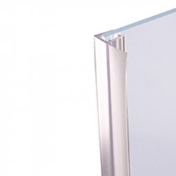 comprar PERFIL MAMPARA CORREDERA 6-8MM 6-8MM TRANSPARENTE Brinox online - Brinox