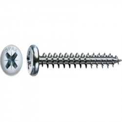 Tornillo cabeza redonda wirox 3x12mm 100 uds SPAX