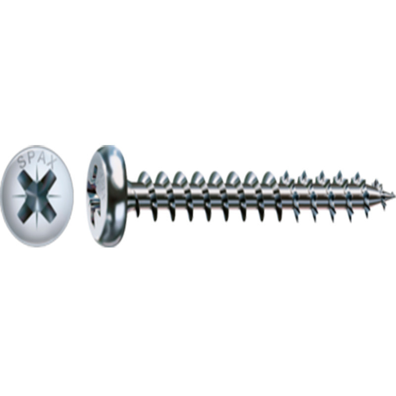 comprar Tornillo cabeza redonda wirox 3x12mm 100 uds SPAX online - Spax