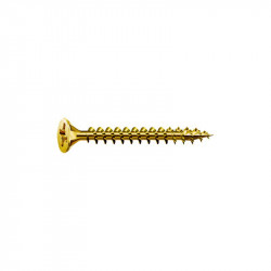 Tornillo universal cabeza plana yellox 4x20mm 100 uds Spax