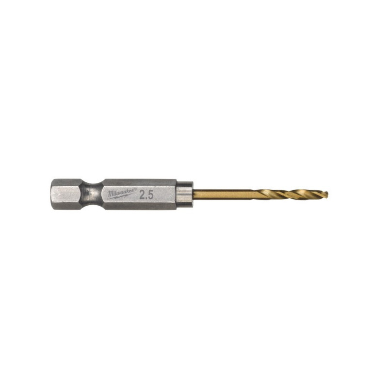 comprar Broca Shockwave HSS-G Milwaukee 2.5mm. online - Milwaukee