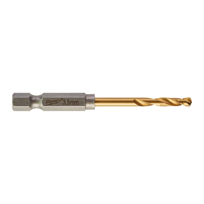 comprar Broca Shockwave HSS-G Milwaukee 3.5mm. online - Milwaukee