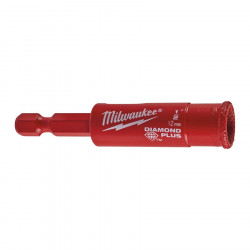 Broca Diamond Plus™ para seco / húmedo 12mm. ¼" Hex Milwaukee