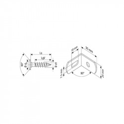 comprar Conector de vallas 7x35mm 12 uds SPAX online - Spax