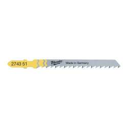 comprar Segueta corte rápido y sin astillas T101B 75x4 mm. Milwaukee online - Milwaukee