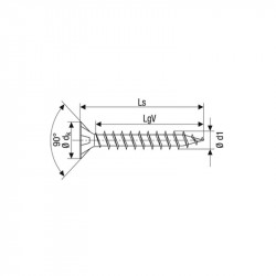 Tornillo A2 inox T-Star plus 3x30mm 25 uds SPAX