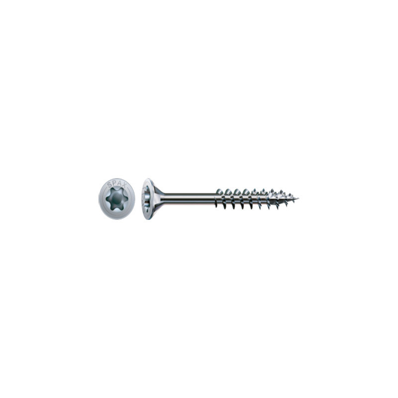 Tornillo A2 inox T-Star plus 4x40mm 25 uds Spax