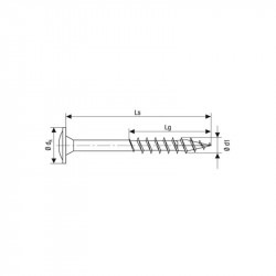 comprar HI FORCE WIROX 8x220mm 1 ud Spax online - Spax