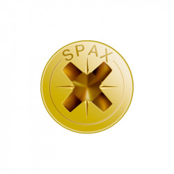 comprar Tornillo cabeza plana yellox 3,5x50mm 300 uds SPAX online - Spax