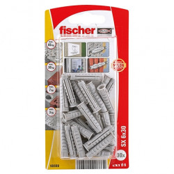 comprar Taco de expansión SX 6 x 30 K con reborde Fischer online - Fischer