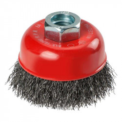 comprar Cepillo de Copa Alambre Acero Ondulado 100mm M14. Einhell online - Einhell