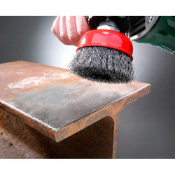 comprar Cepillo de Copa Alambre Acero Ondulado 100mm M14. Einhell online - Einhell