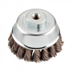 Cepillo Acero Trenzado Duro 100mm M14 Einhell