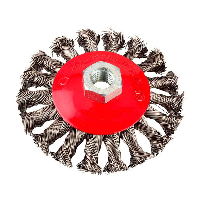 comprar Cepillo Acero Trenado Duro 100mm M14 Einhell online - Einhell comprar Cepillo Acero Trenado Duro 100mm M14 Einhell online - Einhell