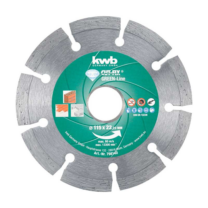comprar Disco Corte Diamante 115x22mm Cutfix Einhell online - Einhell